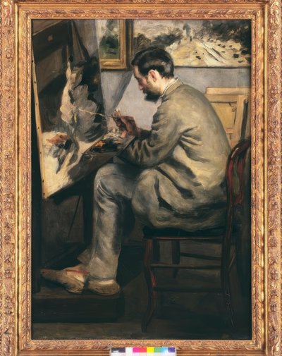 Le héron aux ailes déployées - Pierre Auguste Renoir