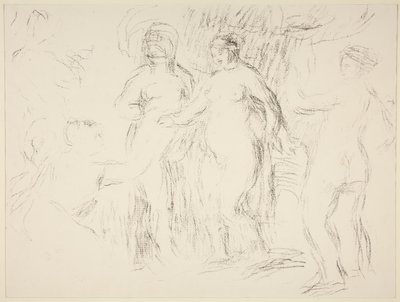 Les Baigneuses - Pierre Auguste Renoir
