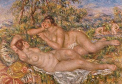 Les baigneuses - Pierre Auguste Renoir