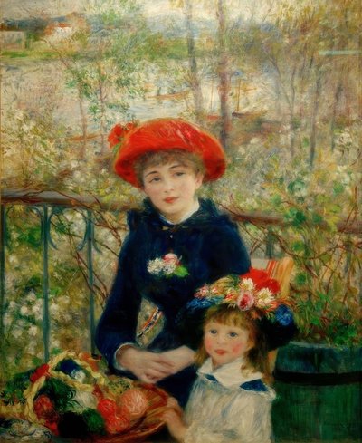 Les deux Sœurs (sur la Terrasse) - Pierre Auguste Renoir