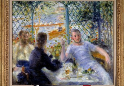 Déjeuner au restaurant Fournaise ou déjeuner des rameurs - Pierre Auguste Renoir