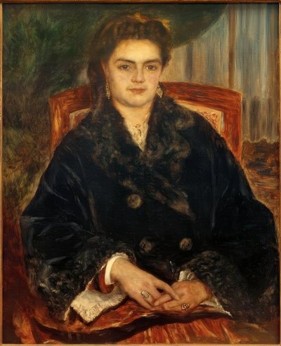 Madame Édouard Bernier - Pierre Auguste Renoir