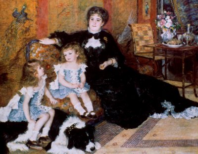 Madame Georges Charpentier et ses enfants, 1878 - Pierre Auguste Renoir