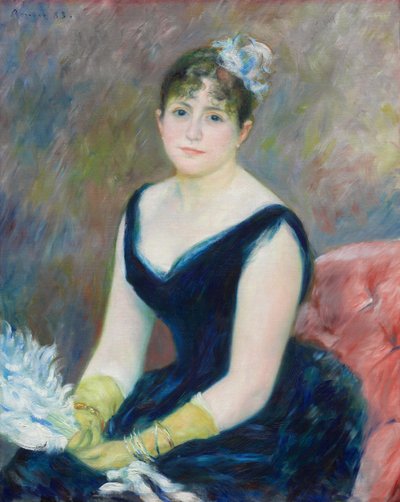 Madame Léon Clapisson - Pierre Auguste Renoir