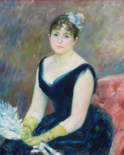Madame Léon Clapisson, 1883 - Pierre Auguste Renoir