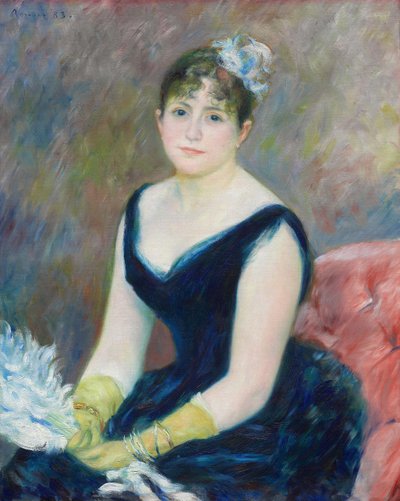 Madame Léon Clapisson, 1883 - Pierre Auguste Renoir