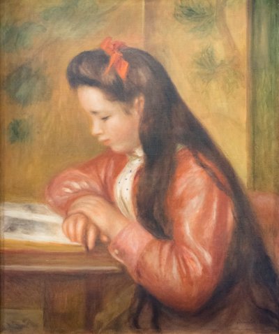 Mademoiselle Geneviève Caillebotte, la future Madame Chardeau, vers 1895 - Pierre Auguste Renoir
