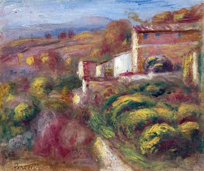 Maison de la Poste (Cagnes sur mer) - Pierre Auguste Renoir