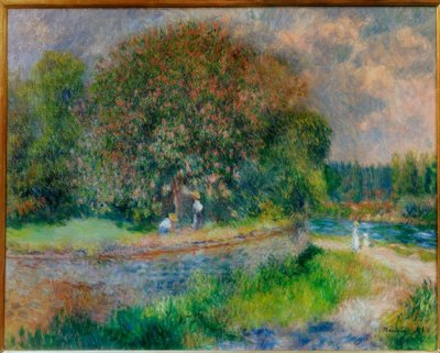 Marronnier en fleurs - Pierre Auguste Renoir