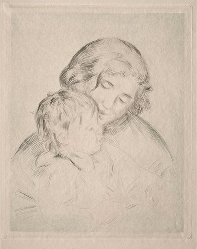 Mère et enfant - Pierre Auguste Renoir