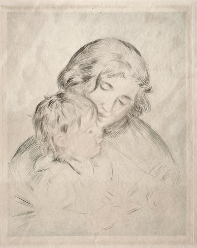 Mère et enfant - Pierre Auguste Renoir