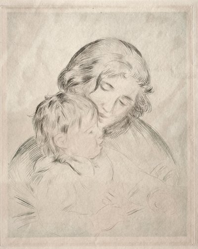 Mère et enfant, 1896 - Pierre Auguste Renoir