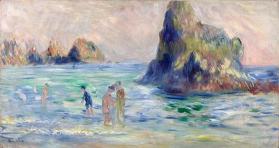 Baie de Moulin Huet, Guernesey - Pierre Auguste Renoir