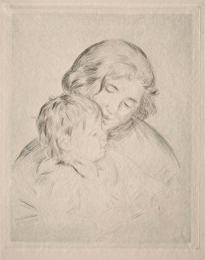 Mère et enfant - Pierre Auguste Renoir