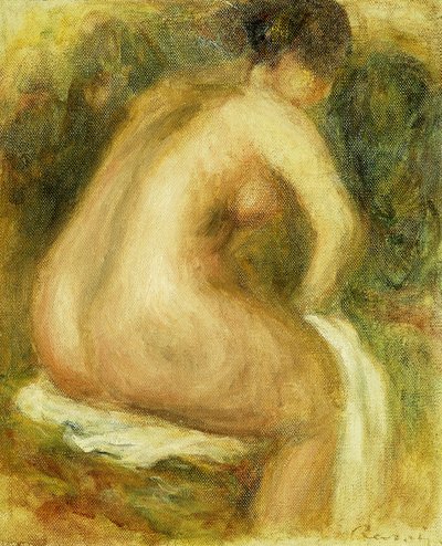 Femme nue assise, 1910 - Pierre Auguste Renoir