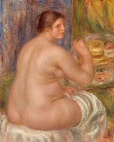 Nu de dos - Pierre Auguste Renoir