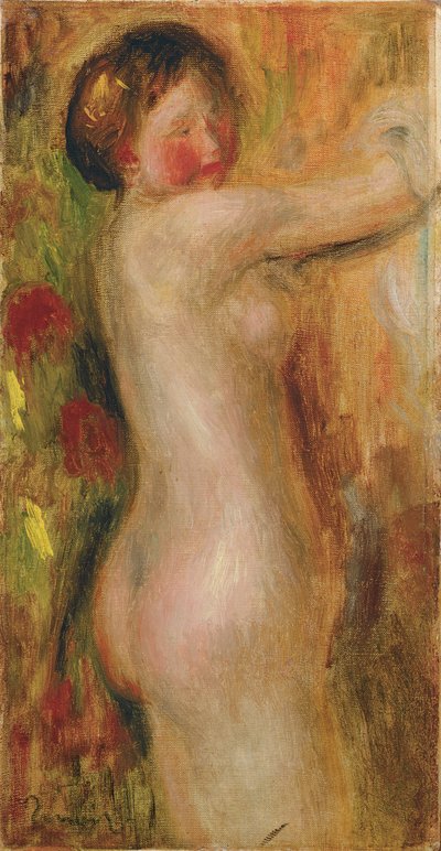 Nu avec bras levé - Pierre Auguste Renoir