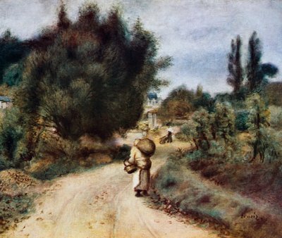 Sur les rives du fleuve - Pierre Auguste Renoir