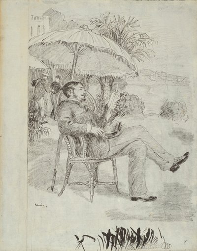 Sur la terrasse d