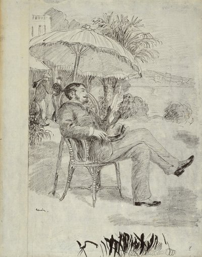 Sur la terrasse d