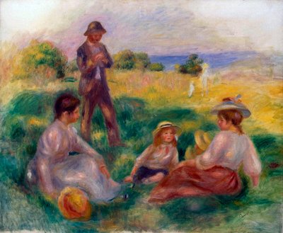 Fête à la campagne à Berneval, 1898 - Pierre Auguste Renoir