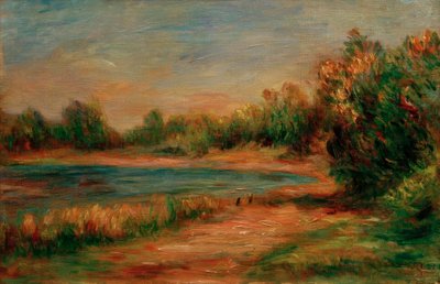 Paysage à Guernesey - Pierre Auguste Renoir