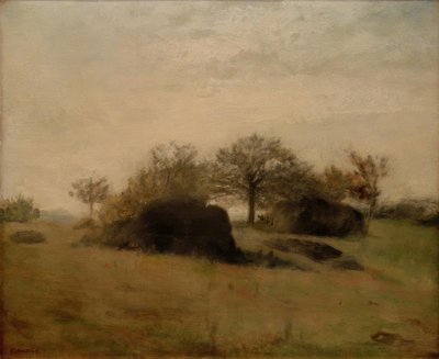 Paysage de Fontainebleau - Pierre Auguste Renoir