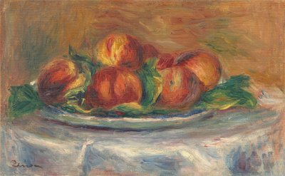 Pêches sur une assiette, 1902-1905 - Pierre Auguste Renoir