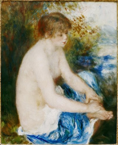 Petit nu bleu - Pierre Auguste Renoir