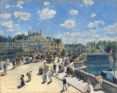 Pont Neuf, Paris - Pierre Auguste Renoir