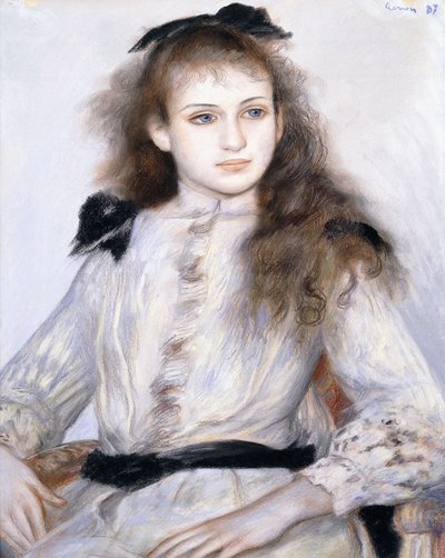Portrait de Madeleine Adam, 1887 - Pierre Auguste Renoir