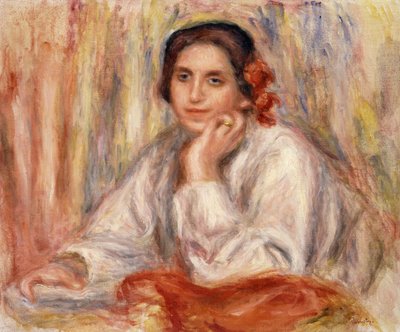 Portrait de Vera Sergine Renoir - Pierre Auguste Renoir