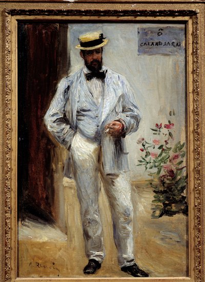 Portrait en pied de Charles Le Coeur, architecte français - Pierre Auguste Renoir