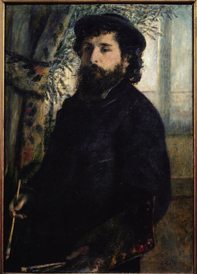 Portrait de Claude Monet - Pierre Auguste Renoir