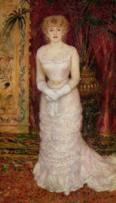 Portrait de Jeanne Samary, 1878 - Pierre Auguste Renoir