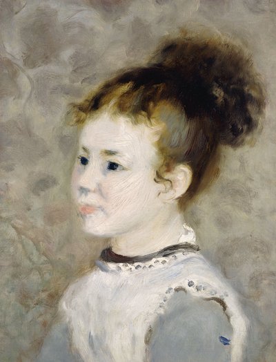 Portrait de Jeanne Sisley, 1875 - Pierre Auguste Renoir