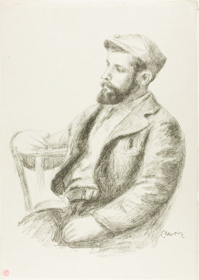 Portrait de Louis Valtat - Pierre Auguste Renoir