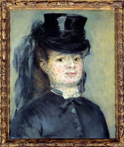 Portrait de Madame Darras, née Henriette Oudiette, épouse du capitaine Paul Darras (Étude pour l