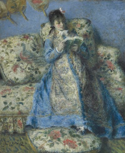 Portrait de Madame Monet - Pierre Auguste Renoir