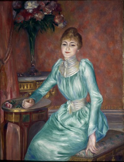 Portrait de Madame de Bonnieres - Pierre Auguste Renoir