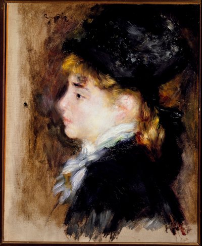 Portrait de Margot - Pierre Auguste Renoir