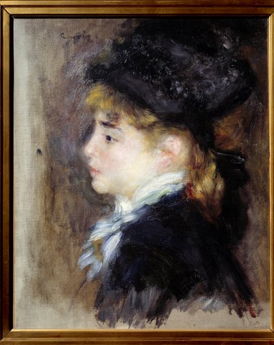 Portrait de Margot - Pierre Auguste Renoir