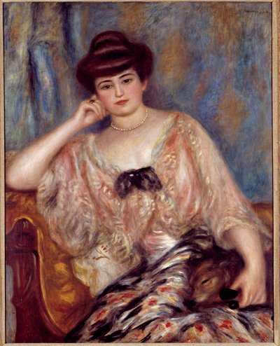Portrait de Misia Sert (1872-1950) née Godebska - Pierre Auguste Renoir