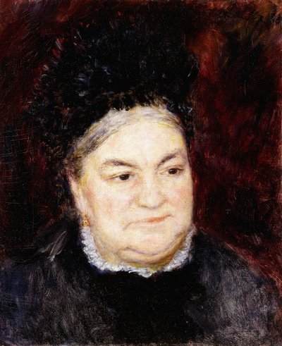 Portrait de vieille femme - Pierre Auguste Renoir