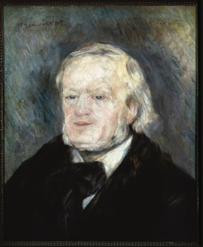 Portrait de Richard Wagner - Pierre Auguste Renoir
