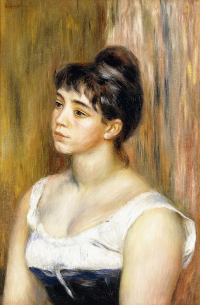 Portrait de Suzanne Valadon, vers 1885 - Pierre Auguste Renoir