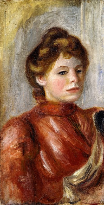 Portrait de Femme - Pierre Auguste Renoir