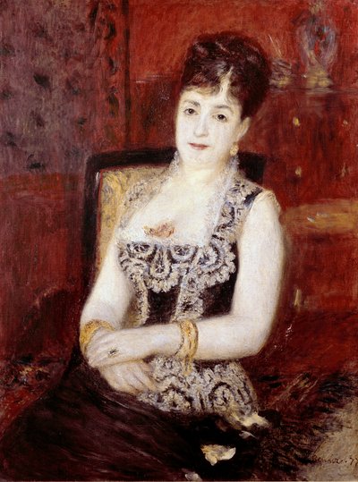 Portrait de la comtesse de Pourtalès - Pierre Auguste Renoir