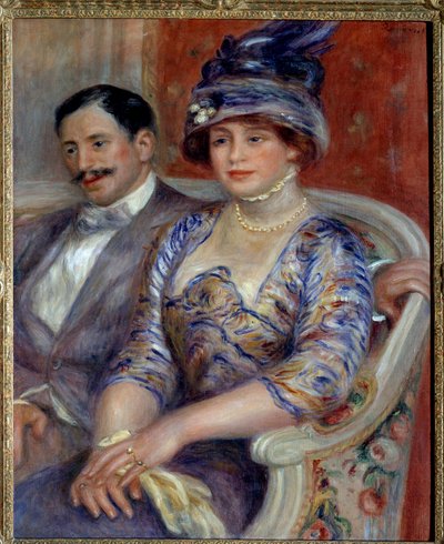 Portraits de Monsieur et Madame Bernheim de Villers - Pierre Auguste Renoir