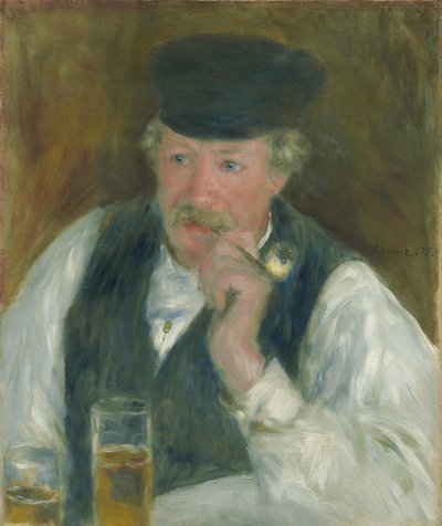 Père Fournaise, 1875 - Pierre Auguste Renoir